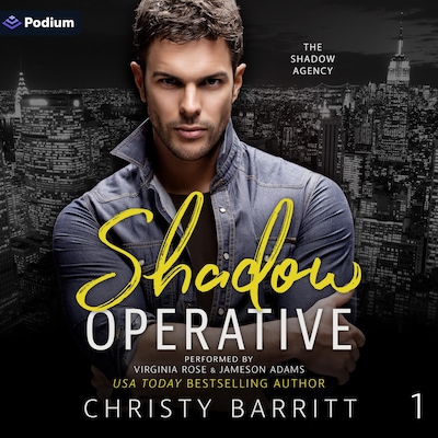 Shadow Operative – omslag til lydbogen af Christy Barritt