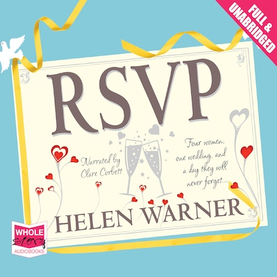 RSVP – omslag til lydbogen af Helen Warner