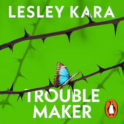 Troublemaker – omslag til lydbogen af Lesley Kara