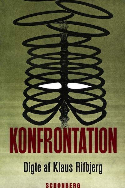 Konfrontation – omslag til lydbogen af Klaus Rifbjerg