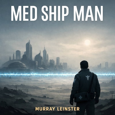 Med Ship Man – omslag til lydbogen af Murray Leinster