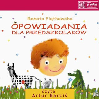 Opowiadania dla przedszkolaków – okładka audiobooka, autor Renata Piątkowska