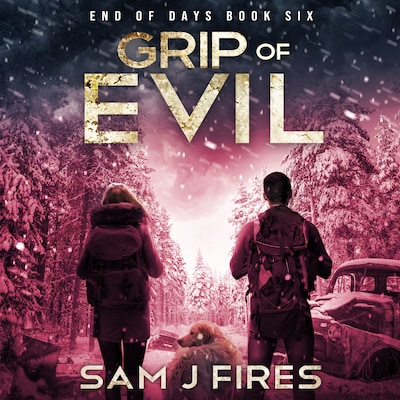 Grip of Evil – omslag til lydbogen af Sam J. Fires