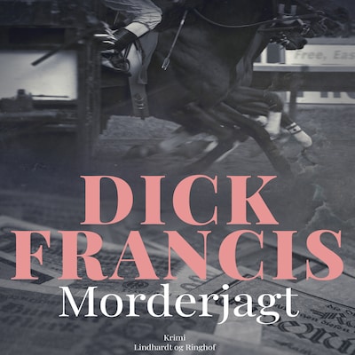 Morderjagt – omslag til lydbogen af Dick Francis