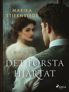 Det första hjärtat – omslag till ljudboken av Marika Stiernstedt