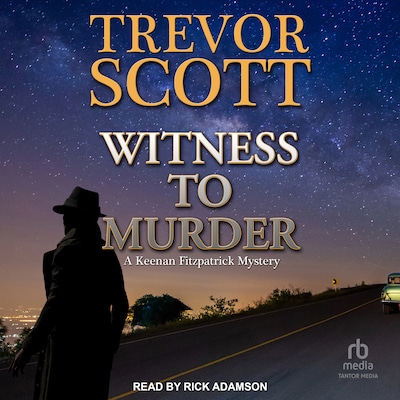 Witness to Murder – omslag til lydbogen af Trevor Scott