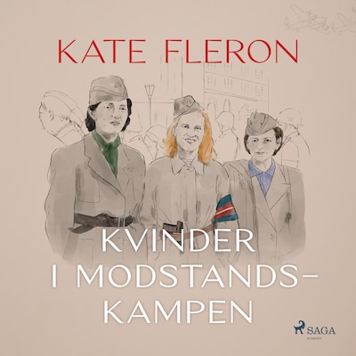 Kvinder i modstandskampen – omslag til lydbogen af Kate Fleron