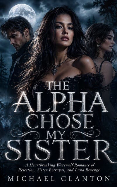 The Alpha Chose My Sister: A Heartbreaking Werewolf Romance of Rejection, Sister Betrayal, and Luna Revenge – omslag til lydbogen af Michael Clanton