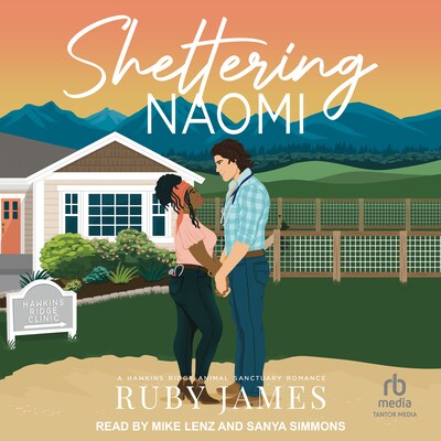Sheltering Naomi – omslag til lydbogen af Ruby James