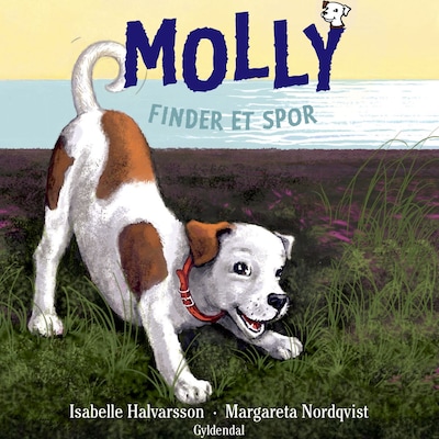 Molly 3 - Molly finder et spor – omslag til lydbogen af Isabelle Halvarsson
