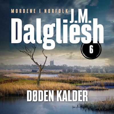 Døden kalder - 6 – omslag til lydbogen af J. M. Dalgliesh