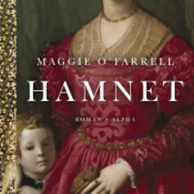 Hamnet – omslag til lydbogen af Maggie O'Farrell