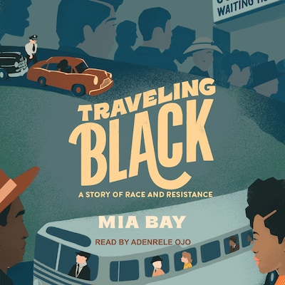 Traveling Black – omslag til lydbogen af Mia Bay