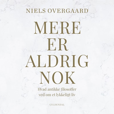 Mere er aldrig nok – omslag til lydbogen af Niels Overgaard