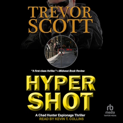 Hypershot – omslag til lydbogen af Trevor Scott