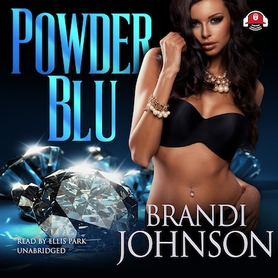 Powder Blu – omslag til lydbogen af Brandi Johnson