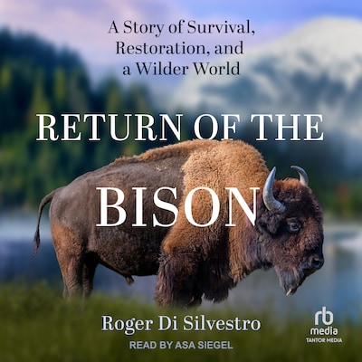 Return of the Bison – omslag til lydbogen af Roger Di Silvestro
