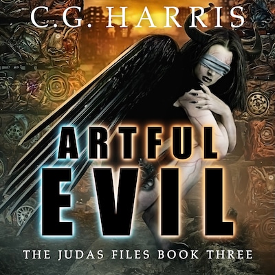 Artful Evil – omslag til lydbogen af C.G. Harris