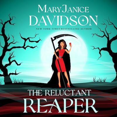 The Reluctant Reaper – omslag til lydbogen af MaryJanice Davidson