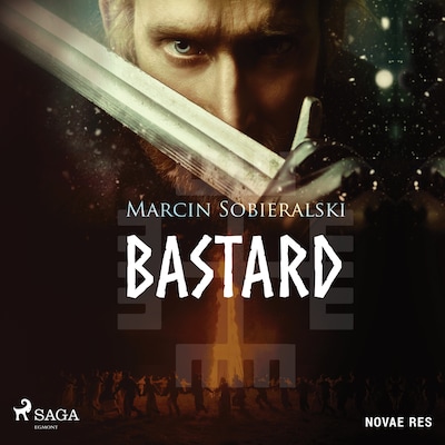 Bastard – okładka audiobooka, autor Marcin Sobieralski