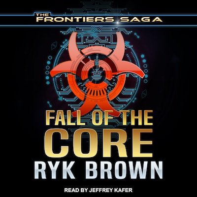 Fall of the Core – omslag til lydbogen af Ryk Brown