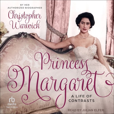 Princess Margaret – omslag til lydbogen af Christopher Warwick