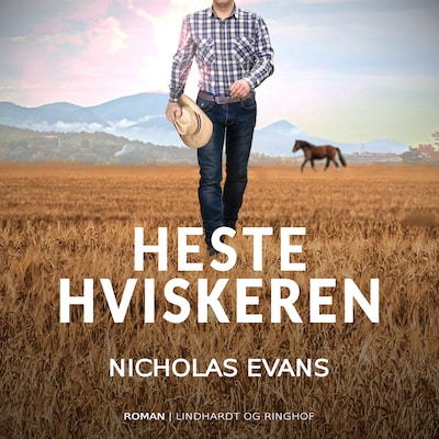 Hestehviskeren – omslag til lydbogen af Nicholas Evans