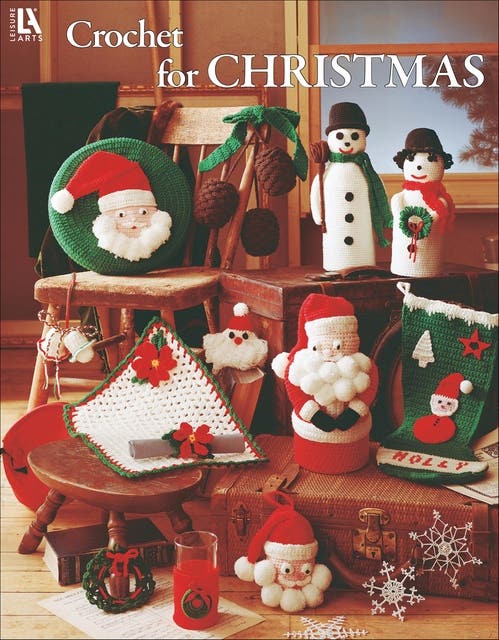 Crochet for Christmas – omslag til lydbogen af Leisure Arts
