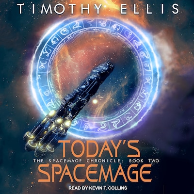 Today’s Spacemage – omslag til lydbogen af Timothy Ellis