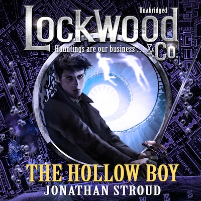 Lockwood & Co: The Hollow Boy – omslag til lydbogen af Jonathan Stroud