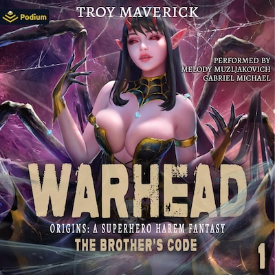 Warhead: Origins: A Superhero Harem Fantasy – omslag til lydbogen af Troy Maverick