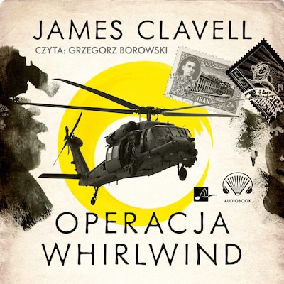 Operacja Whirlwind – okładka audiobooka, autor James Clavell