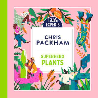 Superhero Plants – okładka audiobooka, autor Chris Packham