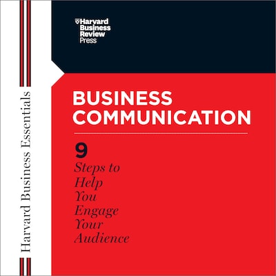 Business Communication – omslag til lydbogen af HARVARD BUSINESS REVIEW