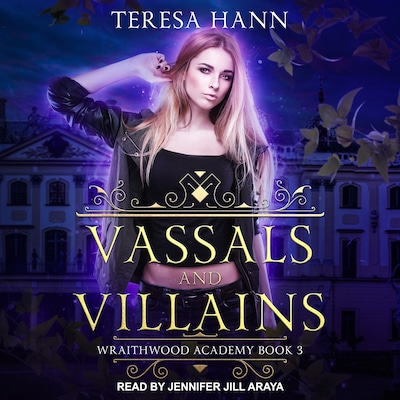 Vassals and Villains – omslag til lydbogen af Teresa Hann