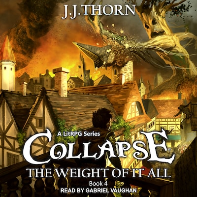 Collapse – omslag til lydbogen af J.J. Thorn