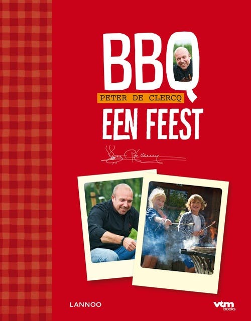 BBQ, een feest! – omslag van het luisterboek van Peter de Clercq,Sofie Vanherpe
