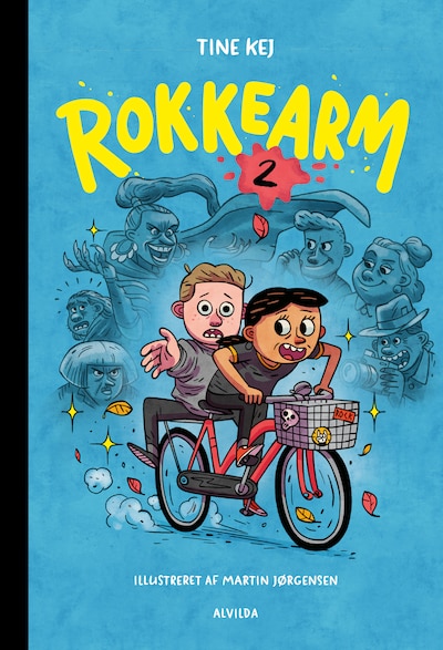 Rokkearm 2 – omslag til lydbogen af Tine Kej