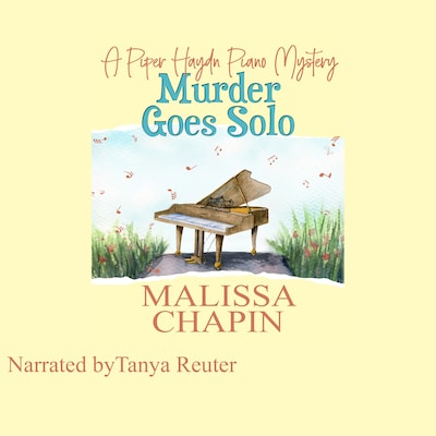 Murder Goes Solo – omslag til lydbogen af Malissa Chapin