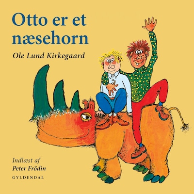 Otto er et Næsehorn – omslag til lydbogen