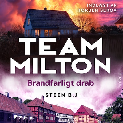 Brandfarligt drab – omslag til lydbogen af Steen B. J.