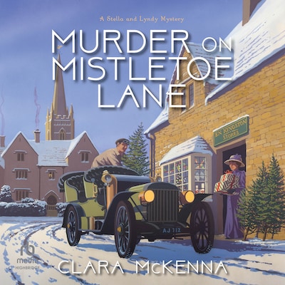 Murder on Mistletoe Lane – omslag til lydbogen af Clara McKenna