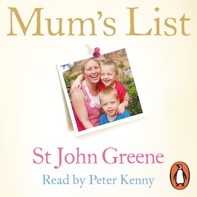 Mum's List – omslag til lydbogen af St John Greene