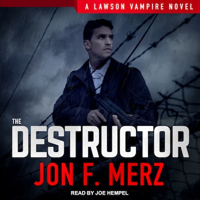 The Destructor – omslag til lydbogen af Jon F. Merz