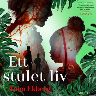 Ett stulet liv – omslag till ljudboken av Anders Rønnow Klarlund,Anna Ekberg,Jacob Weinreich