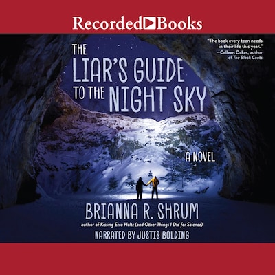 The Liar's Guide to the Night Sky – omslag til lydbogen af Brianna R. Shrum