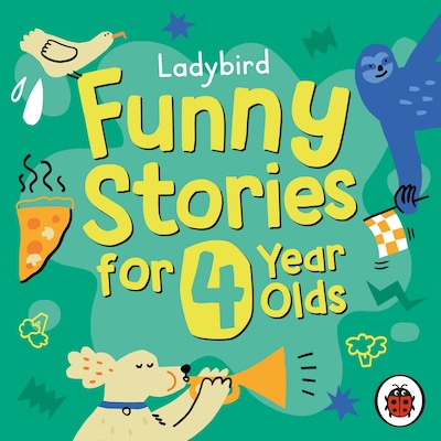 Ladybird Funny Stories for 4 Year Olds – omslag til lydbogen af Ladybird