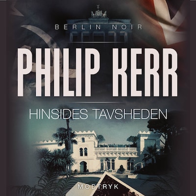 Hinsides tavsheden – omslag til lydbogen af Philip Kerr