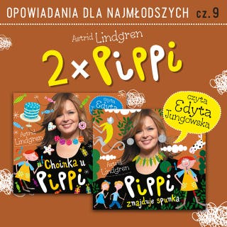 Pippi. Opowiadania. Cz.2 – okładka audiobooka, autor Astrid Lindgren