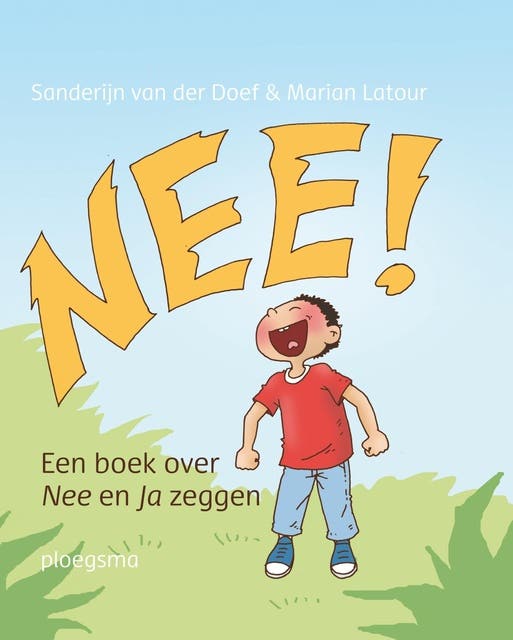 Nee!: Een boek over Nee en Ja zeggen – omslag van het luisterboek van Sanderijn van der Doef